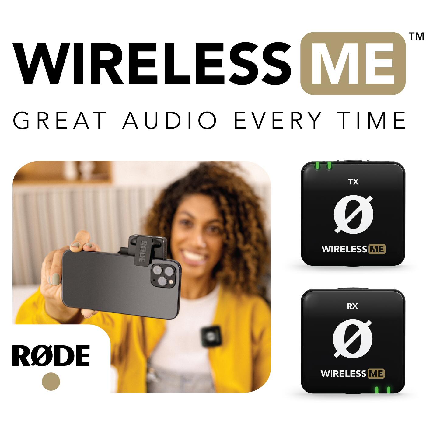 RODE Wireless ME ultra compact wireless microphone system