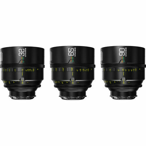 DZOFILM Gnosis Macro 3-Lens Set (32mm/ 65mm/ 90mm T2.8) -metric