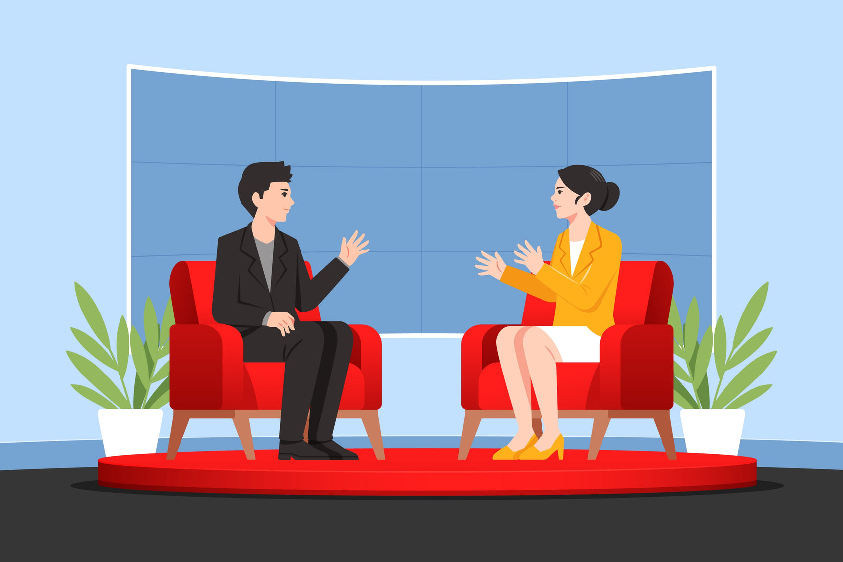 How Many Watts Do I Need for a Two-Person Interview Setup?