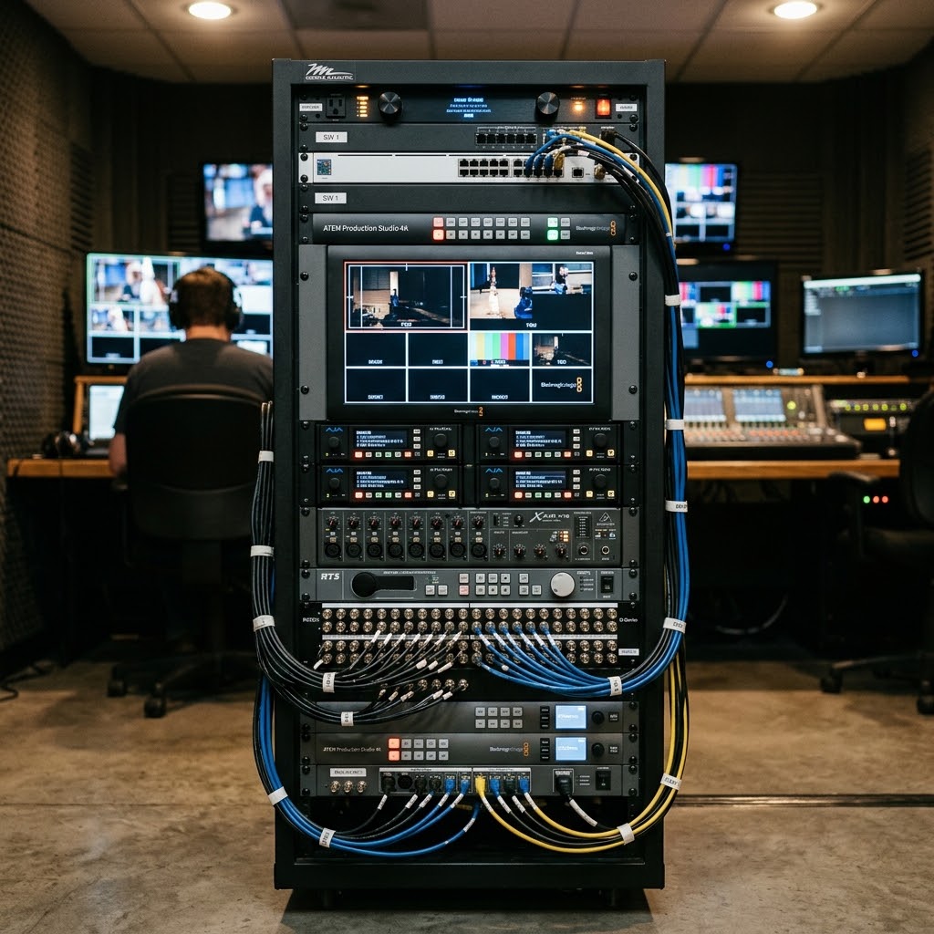 Video Live Production, Streaming, Mixing & Recording