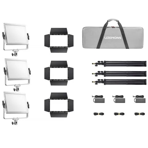 GODOX LITEMONS LP400BI 3 LIGHT 36W BI-CLR LED KIT