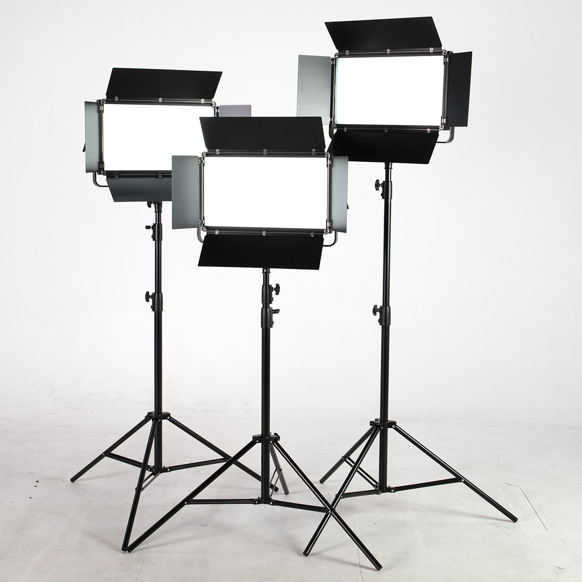 LightPro 3 Light Kit DM-500D Daylight Studio LED Panel Video Light ...