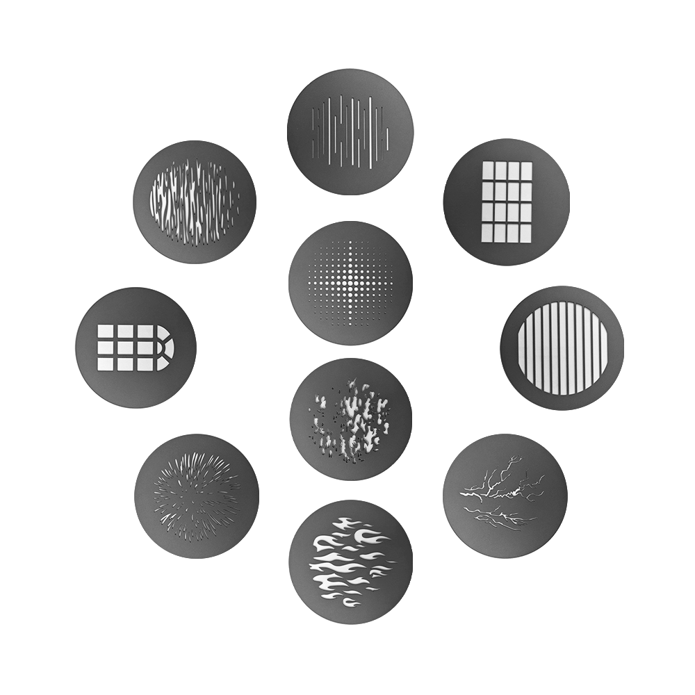 Aputure Spotlight Max 10 Piece Gobo Kit (Size A)