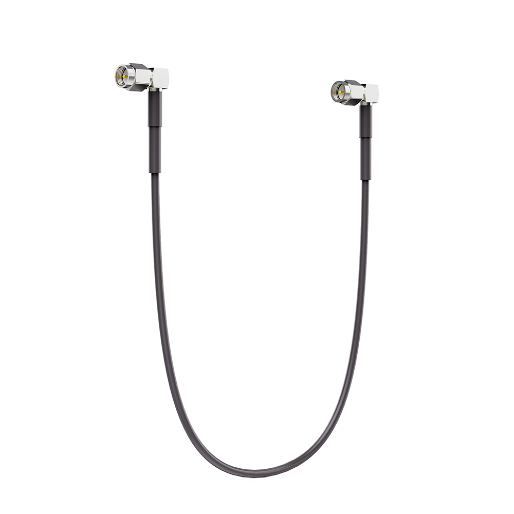 DEITY R/ANGLE SMA TO R/ANGLE SMA CABLE 45cm