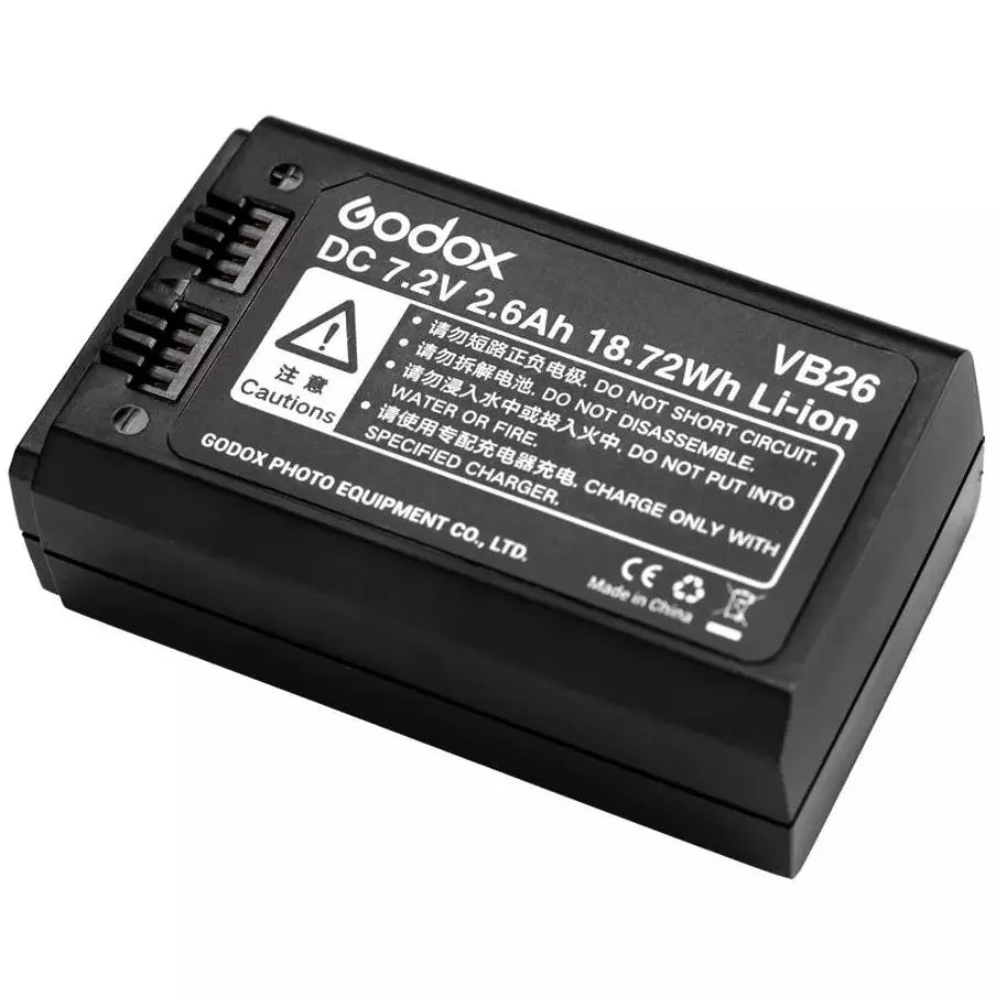GODOX VB26 LITHIUM ION BATTERY FOR THE V1UN3480 | Dragon Image – Dragon ...