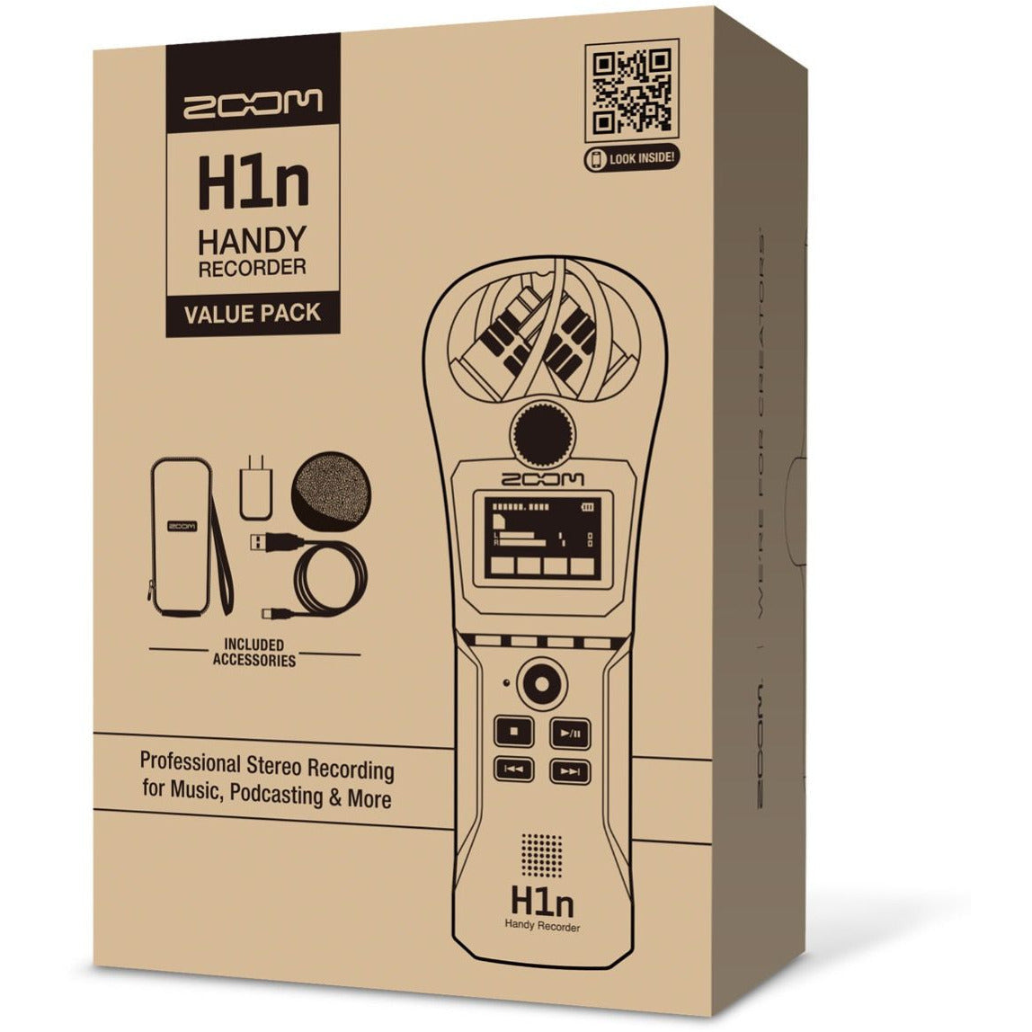 Zoom H1n Handy Recorder - Dragon Image