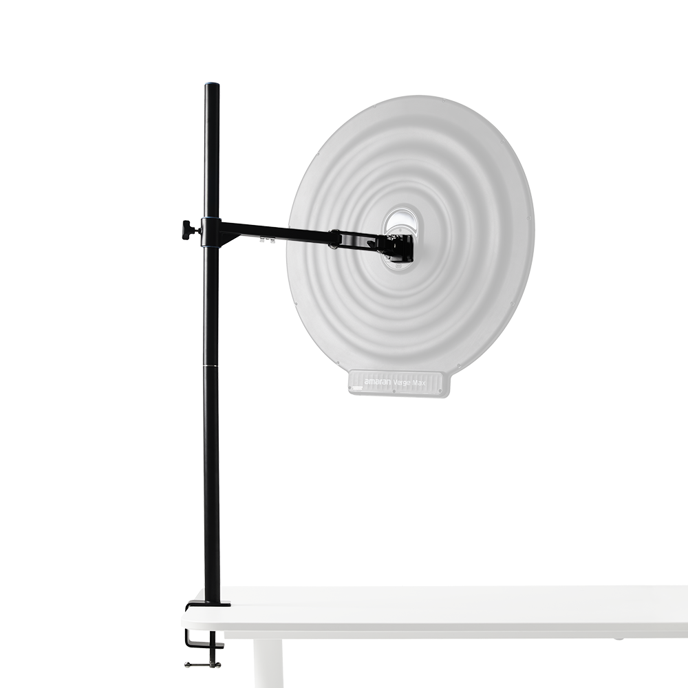 AMARAN VERGE DESK CLAMP STAND BLACK