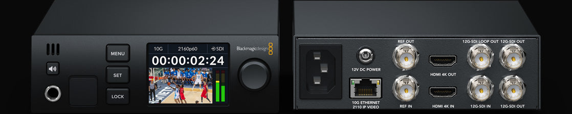 Blackmagic 2110 IP UpDownCross 12G