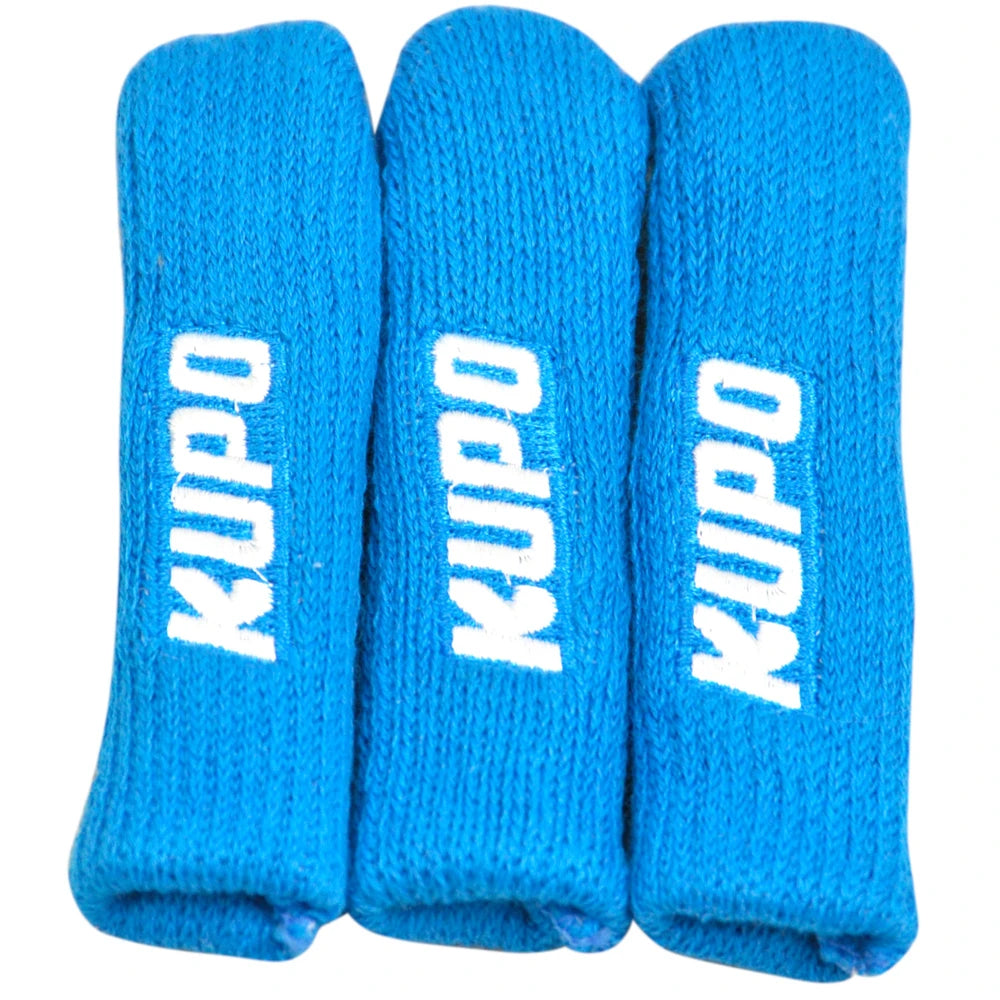 Kupo Stand Leg Protector Set of 3 12cm x 4cm Blue