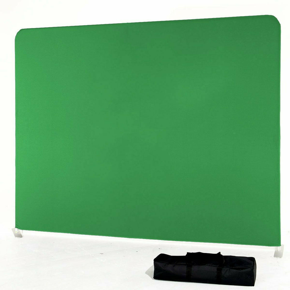 Neewer Three Head MS60C LED lighting Kit with White/Green Background 2.9x2.2m