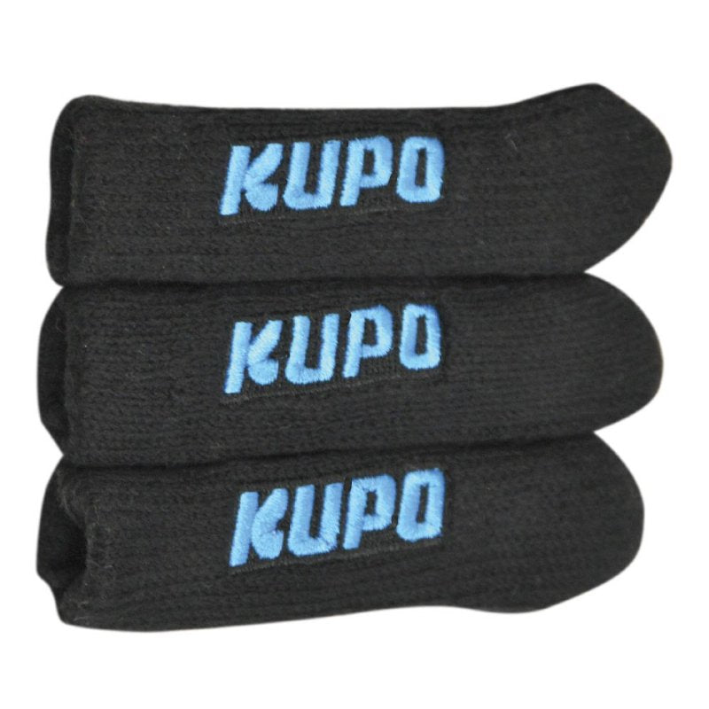 Kupo Stand Leg Protector Set of 3 12cm x 4cm Black