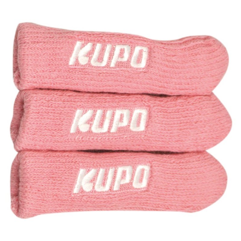 Kupo Stand Leg Protector Set of 3 12cm x 4cm Pink