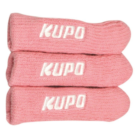 Kupo Stand Leg Protector Set of 3 12cm x 4cm Pink