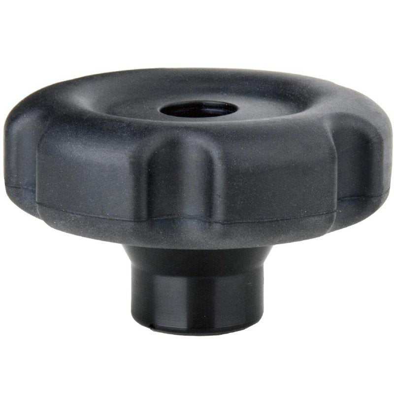 Kupo Plastic Lobe Knob with Rubber Cover 76mm M10 x 12.6