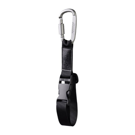 Kupo Gaffers Tape Holder Nylon Strap with Spring Hook and Brown Label