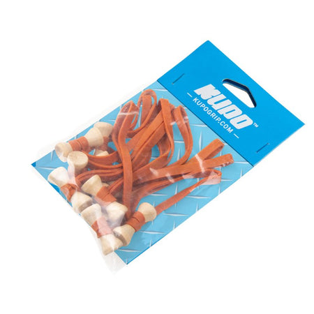 Kupo Elastic Cable Tie 10 Pack 6mm x 12.7cm Orange