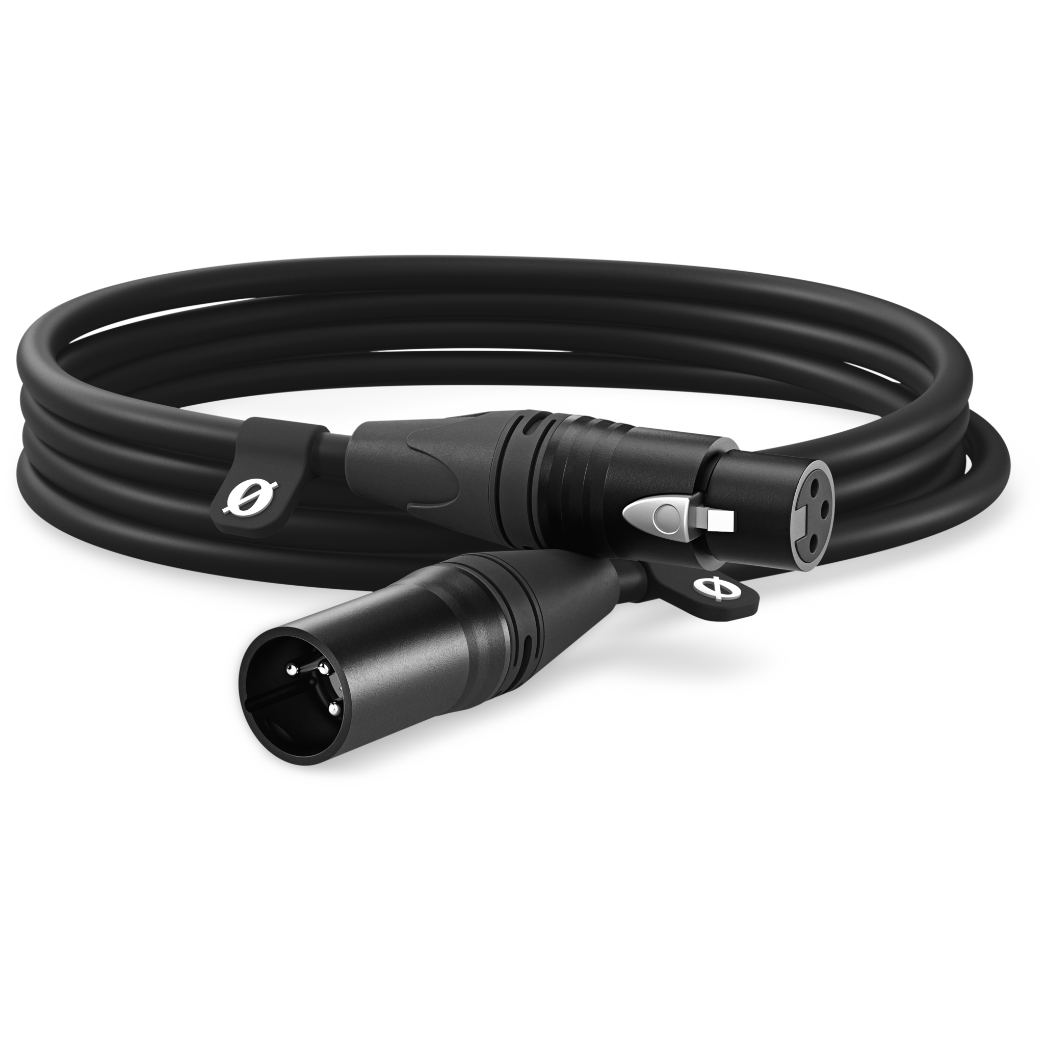RODE XLR 3m BLACK - Dragon Image