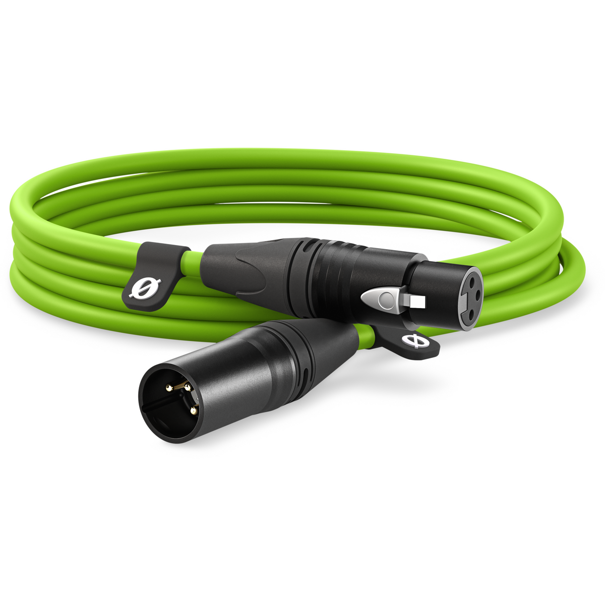 RODE XLR 3m GREEN - Dragon Image