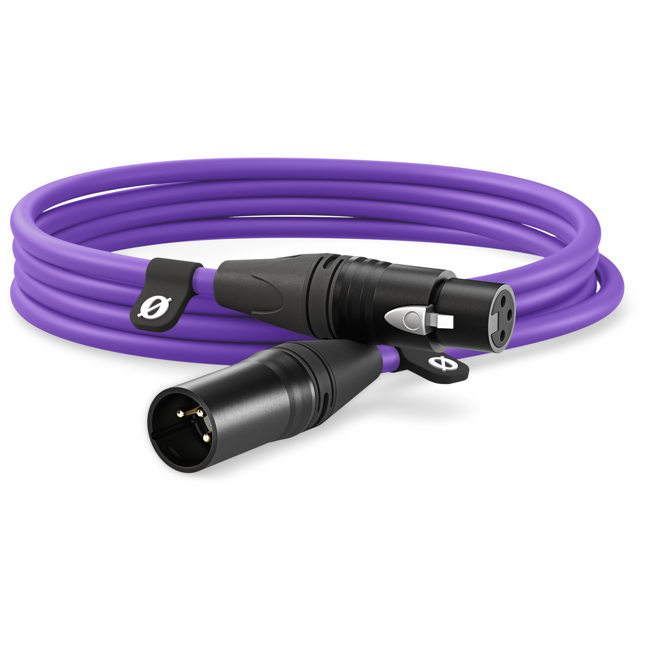 RODE XLR 3m PURPLE - Dragon Image