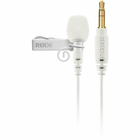 Rode Lavalier GO Omnidirectional Lavalier Microphone for Wireless GO Systems (White) - Dragon Image