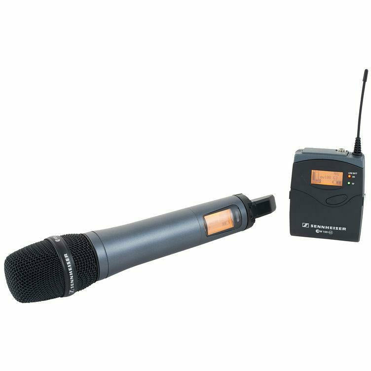 Hire Equipment - Sennheiser EW 135-p G3-B Wireless Handheld Microphone System - Weekend Hire - Dragon Image