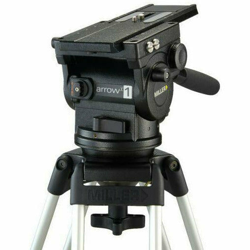 Miller ArrowX 1 (1070) Sprinter II 1-St Alloy Tripod (1589G) Ground Spreader (470) Pan Handle (696) Softcase (3500) - Dragon Image
