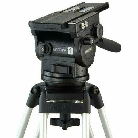 Miller ArrowX 1 (1070) Sprinter II 1-St Alloy Tripod (1589G) Ground Spreader (470) Pan Handle (696) Softcase (3500) - Dragon Image