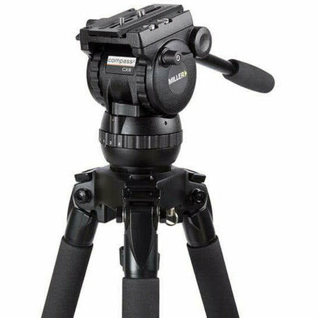 Miller CX6 (1092) 75 Sprinter II 2-St Carbon Fibre Tripod (1620) Mid-Level Spreader (593) Pan Handle (679) Feet (475) Softcase (3502) - Dragon Image