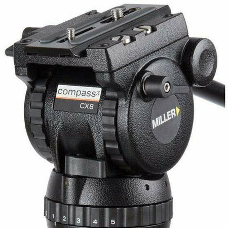 Miller CX8 (1093) Solo 75 2-St Alloy Tripod (1630) Pan Handle (679) Strap (1520) Softcase (3514) - Dragon Image