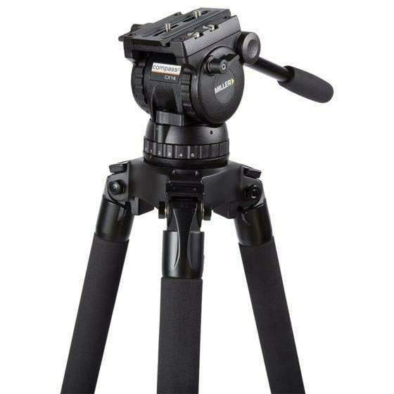 Miller CX14 (1097) Sprinter II 1-St Alloy Tripod (1589) Mid-Level Spreader (993) Pan Handle (679) Feet (475) Softcase (3500) - Dragon Image