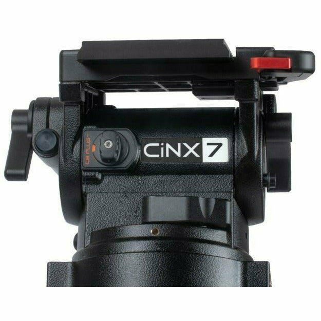 Miller CiNX Complete Head Kits 3916 CiNX 7 Fluid Head (1107) MB adaptor with clamp (1225) 150mm Claw Ball (1295) 1 x Pan Handle (698) Accessory Mounting Block (1260) Articulated Pan Handle (1230) Pan Handle Clamp Extender (1238) Case to suit - Dragon Image