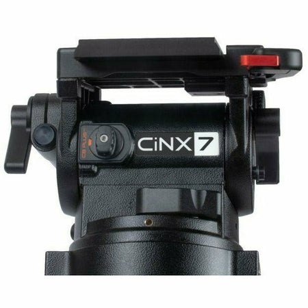 Miller CiNX Complete Head Kits 3916 CiNX 7 Fluid Head (1107) MB adaptor with clamp (1225) 150mm Claw Ball (1295) 1 x Pan Handle (698) Accessory Mounting Block (1260) Articulated Pan Handle (1230) Pan Handle Clamp Extender (1238) Case to suit - Dragon Image