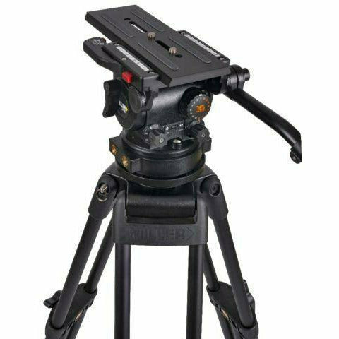 MILLER 3888 CiNX 7 Fluid Head (1107) HDC MB 1-St Alloy Tripod (2110) Mid-Level Spreader (993) MB adaptor with clamp (1225) 1 x Pan Handle (698) Feet (478) Smartcase (3615) - Dragon Image