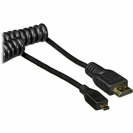 Atomos Coiled Micro HDMI to Full HDMI Cable - Dragon Image