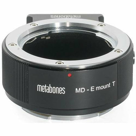 Metabones Minolta MD to E-mount T Adapter (Black Matt) (MB_MD-E-BT1) - Dragon Image