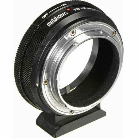 Metabones Canon FD to E-Mount T Adapter (Black Matt) (MB_FD-E-BT1) - Dragon Image