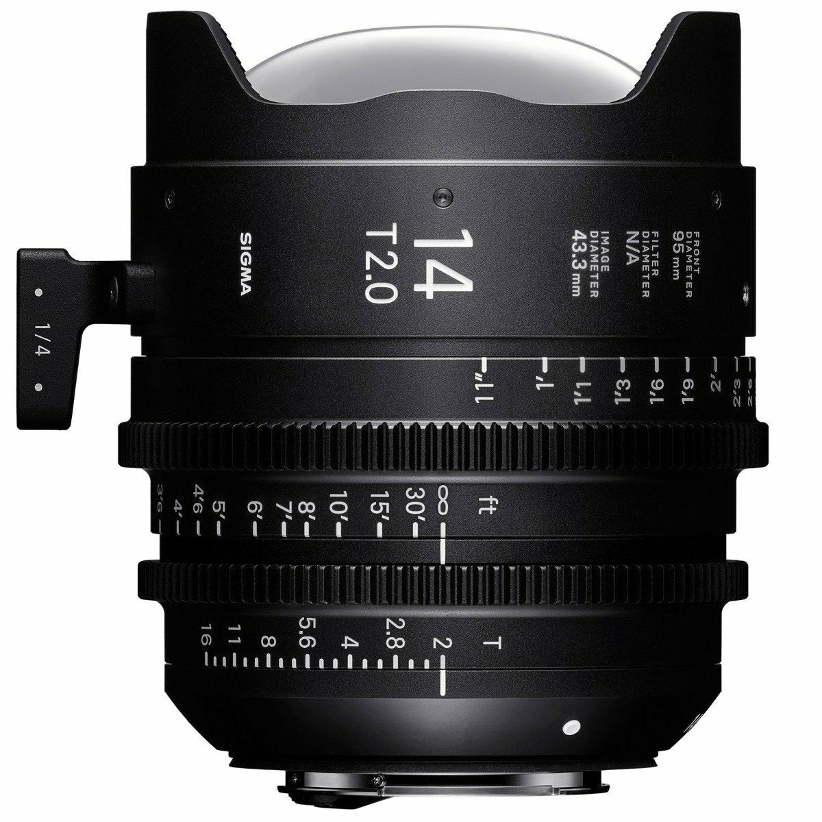 Sigma Cine Lens 14mm T2 EF Mount - Dragon Image