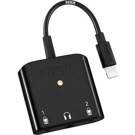 RODE SC6-L Mobile Interface for Apple Devices featuring 2x TRRS Inputs and a Stereo Headphone Output. - Dragon Image
