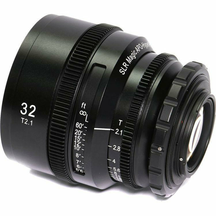 SLR Magic APO HyperPrime Cine 32mm T2.1 lens EF Mount (EF/PL/E mount) - Dragon Image