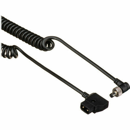 Atomos D-Tap to DC Locked connector Barrel Coiled Cable - Dragon Image