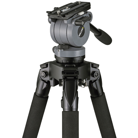 Miller (1643 System) DS20 184 Solo DV 2-St Alloy Tripod 1630 Pan Handle 680 Solo DV Softcase 1518 - Dragon Image
