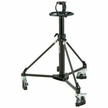Miller System CX14 Combo Pedestal (1960) - fluid head payload range 0kg - 14kg (0lbs - 30.9lbs). Supplied with two telescopic pan handles (696), clamp nut and camera plate (1205) - Dragon Image