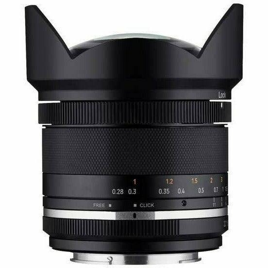 Samyang 14mm F2.8 MK2 UMC II Nikon AE Full Frame, De-Clicked Aperture Ring & Weather Sealed - Dragon Image
