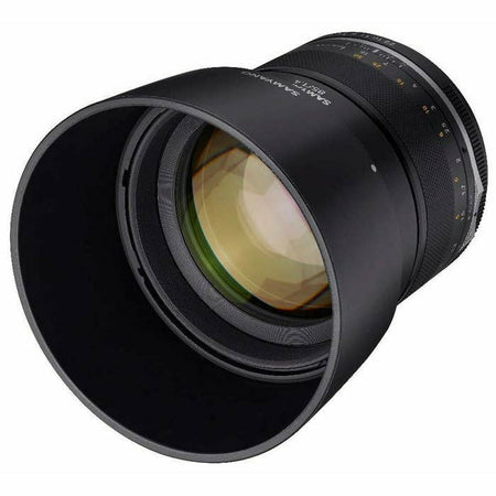 Samyang 85mm F1.4 MK2 UMC II Nikon AE Full Frame, De-Clicked Aperture Ring & Weather Sealed - Dragon Image