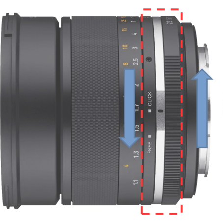 Samyang 85mm F1.4 MK2 UMC II MFT Full Frame, De-Clicked Aperture Ring & Weather Sealed - Dragon Image