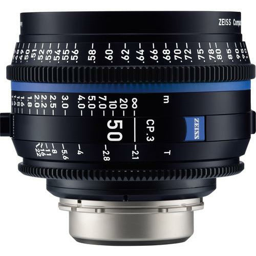 Zeiss CP.3 50mm/T2.1 feet Canon EF mount (EF/PL/E mount) - Dragon Image
