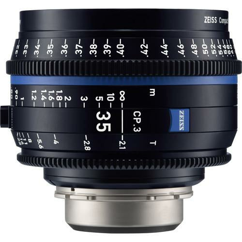 Zeiss CP.3 35mm/T2.1 feet Canon EF mount (EF/PL/E mount) - Dragon Image
