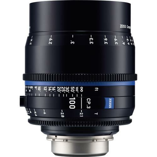 Zeiss CP.3 100mm/T2.1 feet Canon EF mount (EF/PL/E mount) - Dragon Image