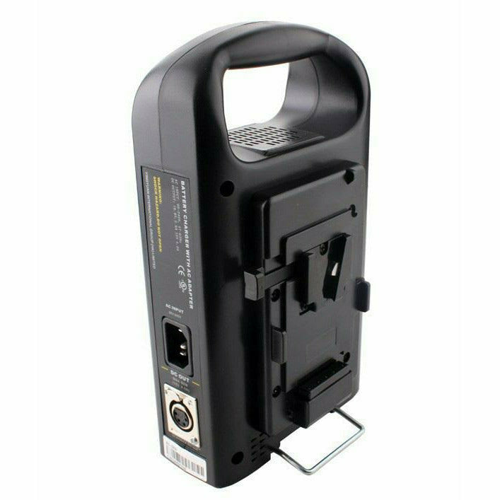 LightPro Dual 2 Bank / Channel V-Lock / VLock Battery Charger - Dragon Image