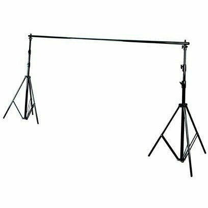 LightPro Background Stand/Support Kit Extra Large 4.1m stands with 3.6m crossbar - Dragon Image